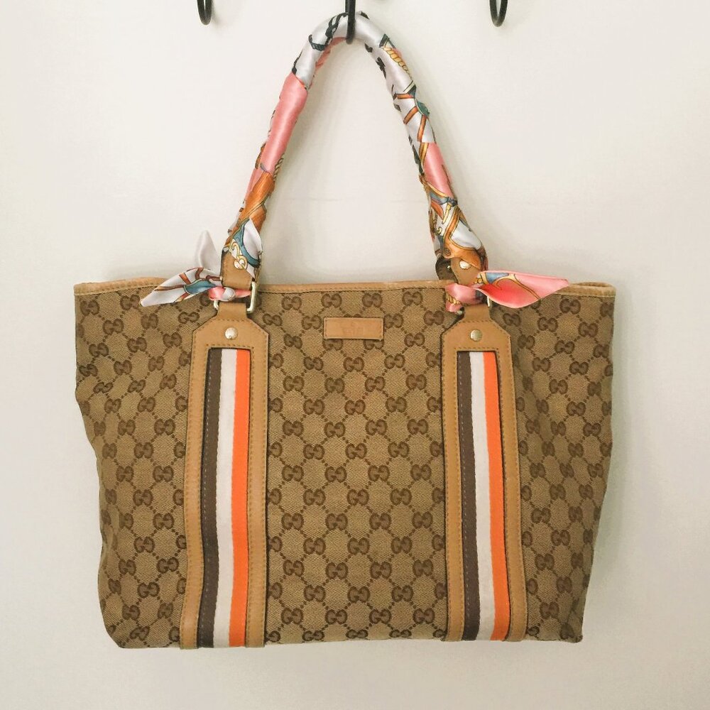 GUCCI VINTAGE TOTE BAG